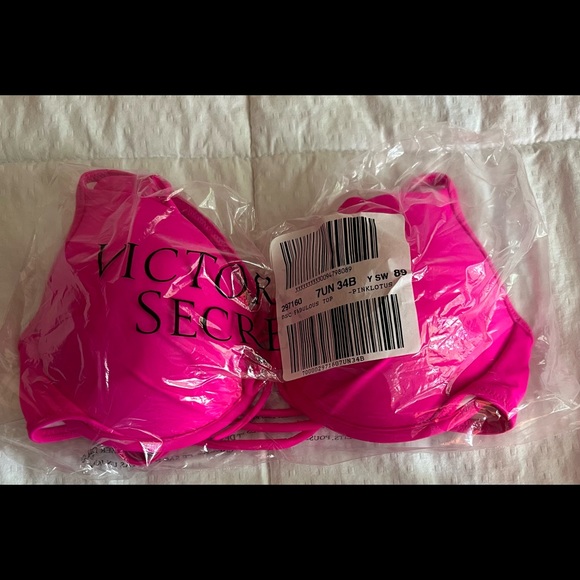 Victoria Secret Fabulous Top (34B) with in Pink Lotus - Picture 4 of 4